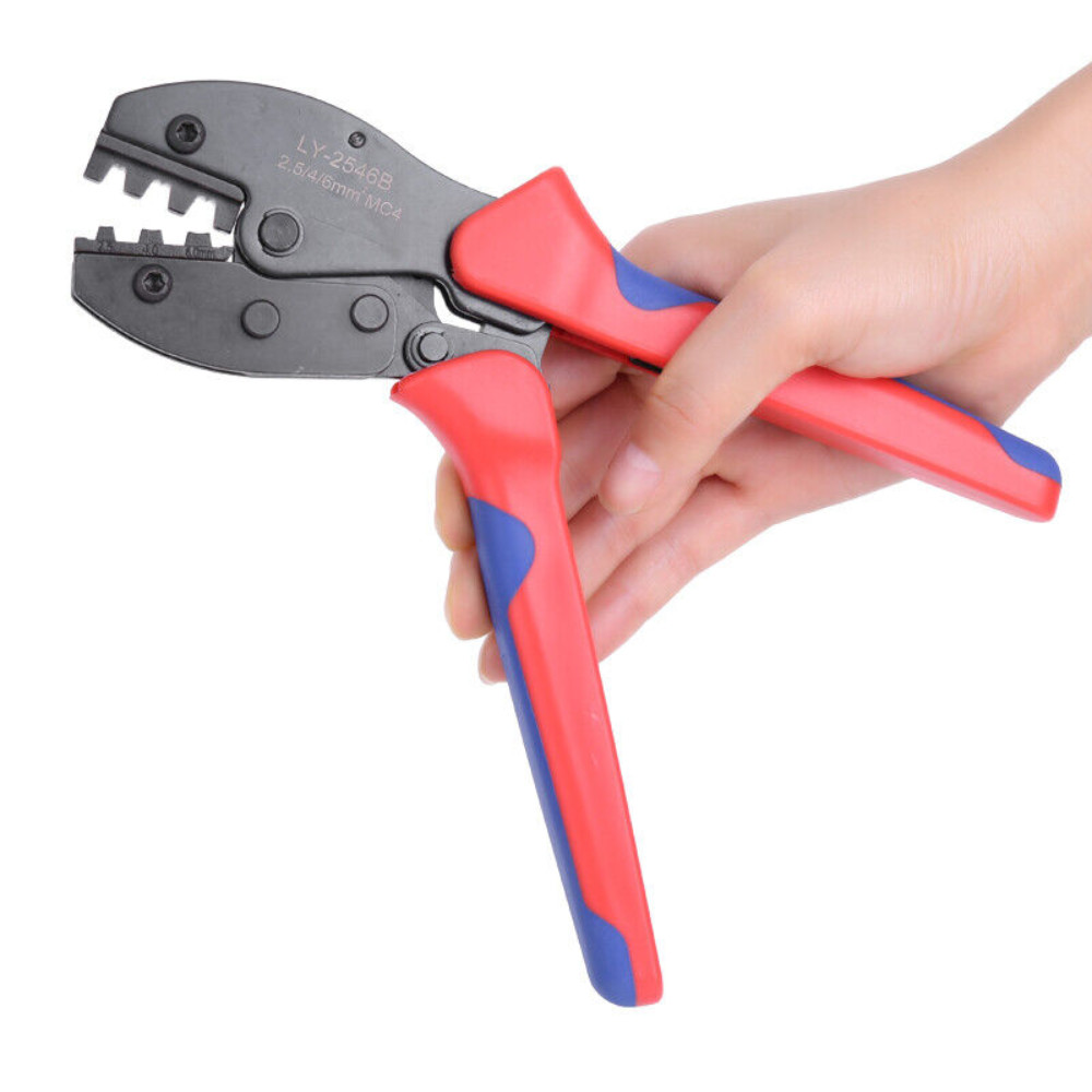 Solar Crimping Tools Solar Panel PV Cable Connectors Wire Crimper Plier 14-10AWG