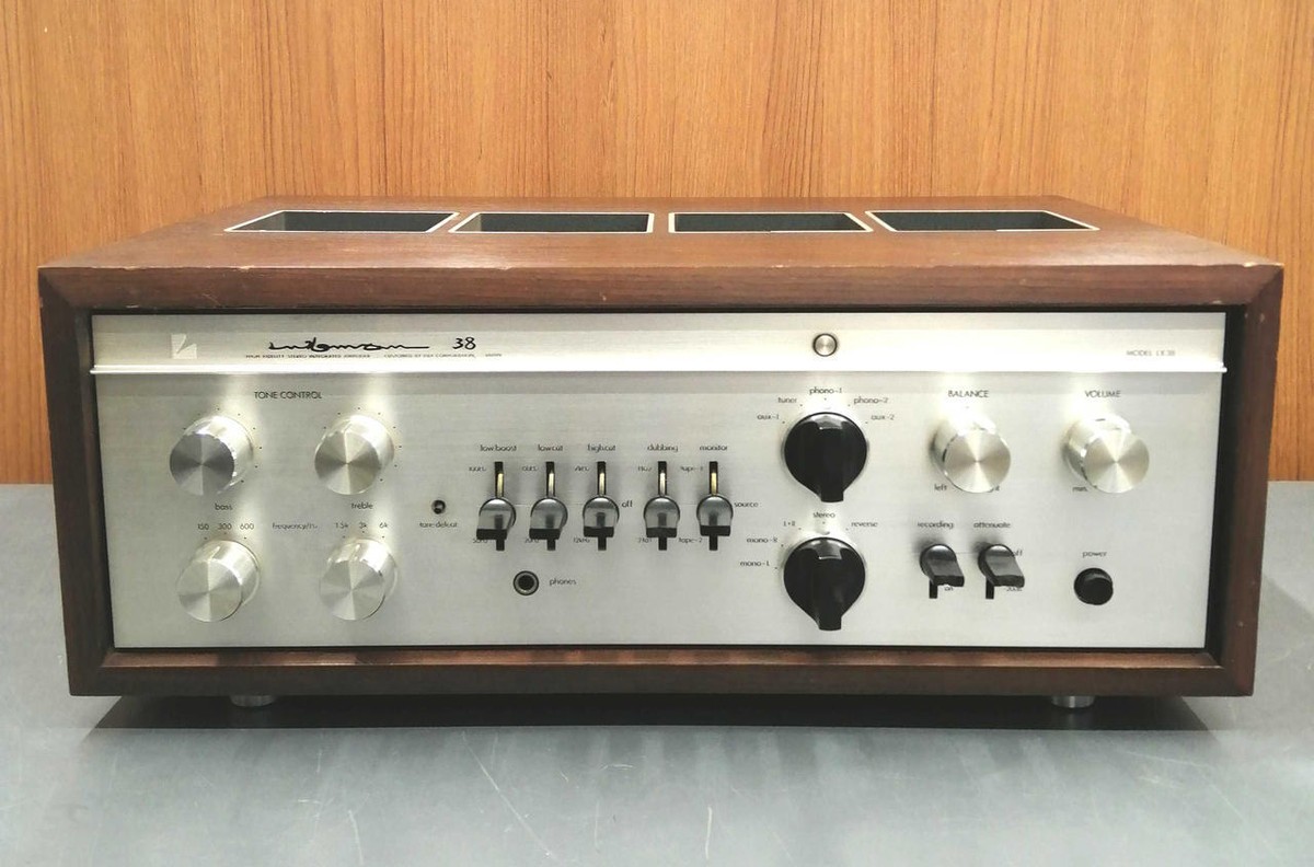 Luxman LX38 Integrated Amplifier Audio Digital Vintage 1978 Luxman LX38 Integrated Amplifier Audio Digital Vintage 1978