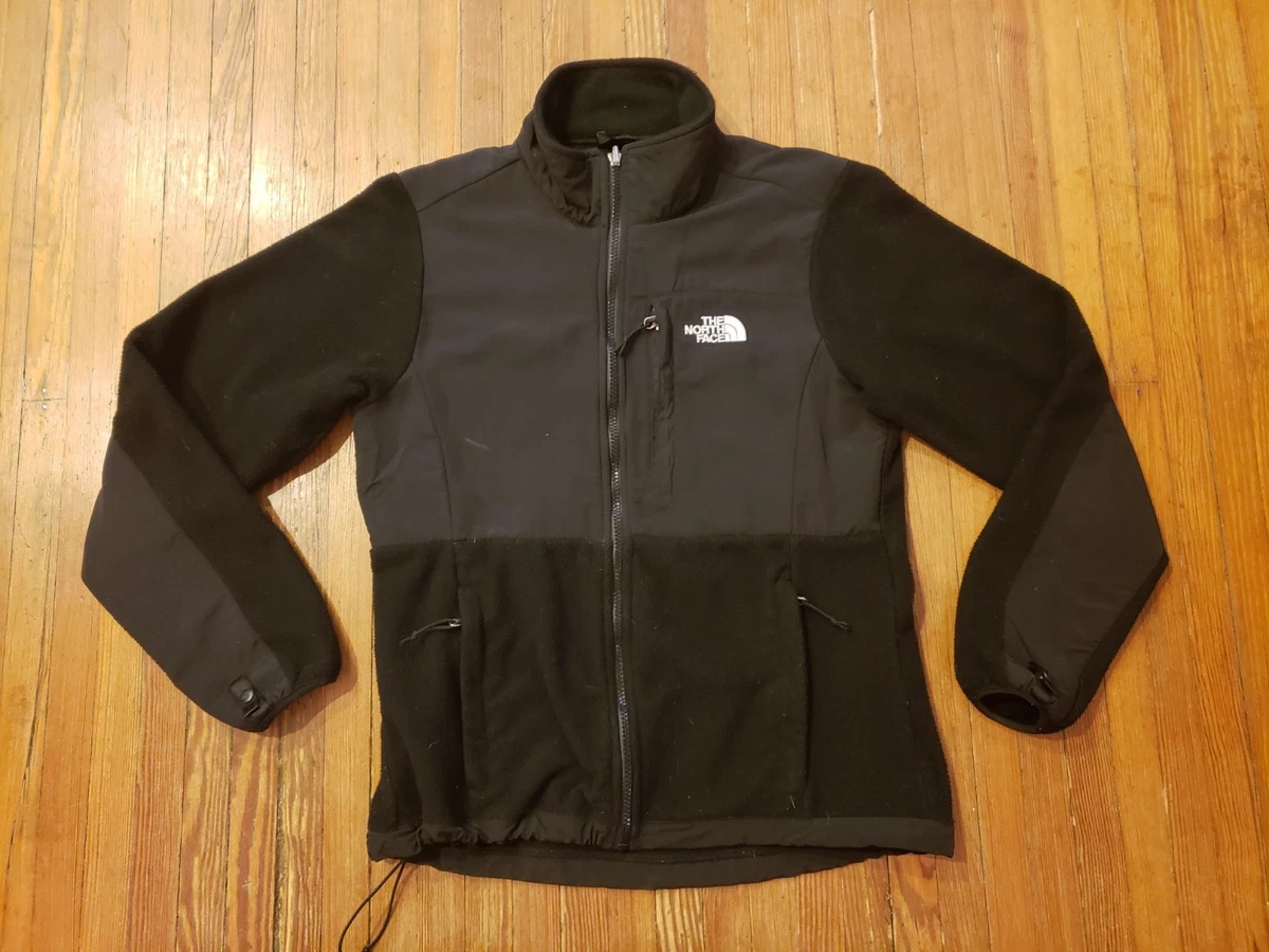 The North Face Denali Polartec fleece jacket in purple and black