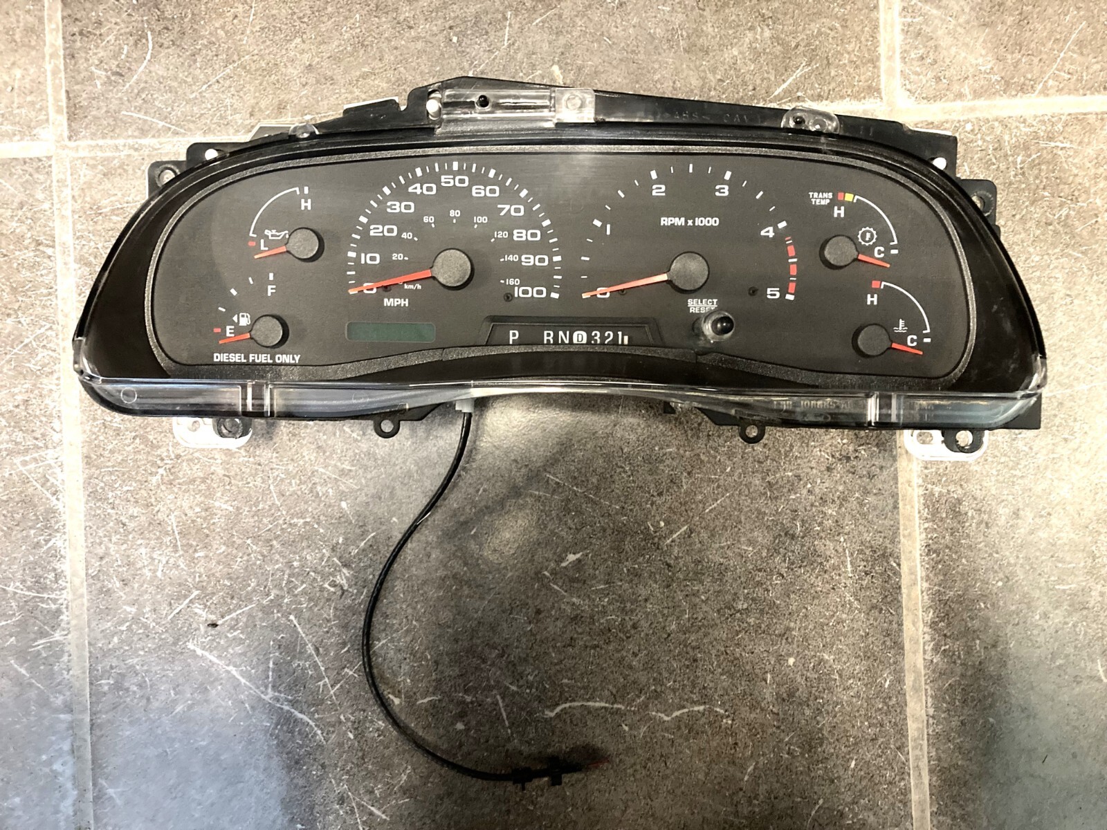 2003 FORD F250/F350 DIESEL 6.0L CLUSTER SPEEDOMETER 3C3F10849HF eBay
