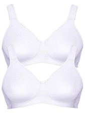 VIANIA 2er Pack Sport BH Workout 14750 Gr. 75-110 B-E in Basic Farben