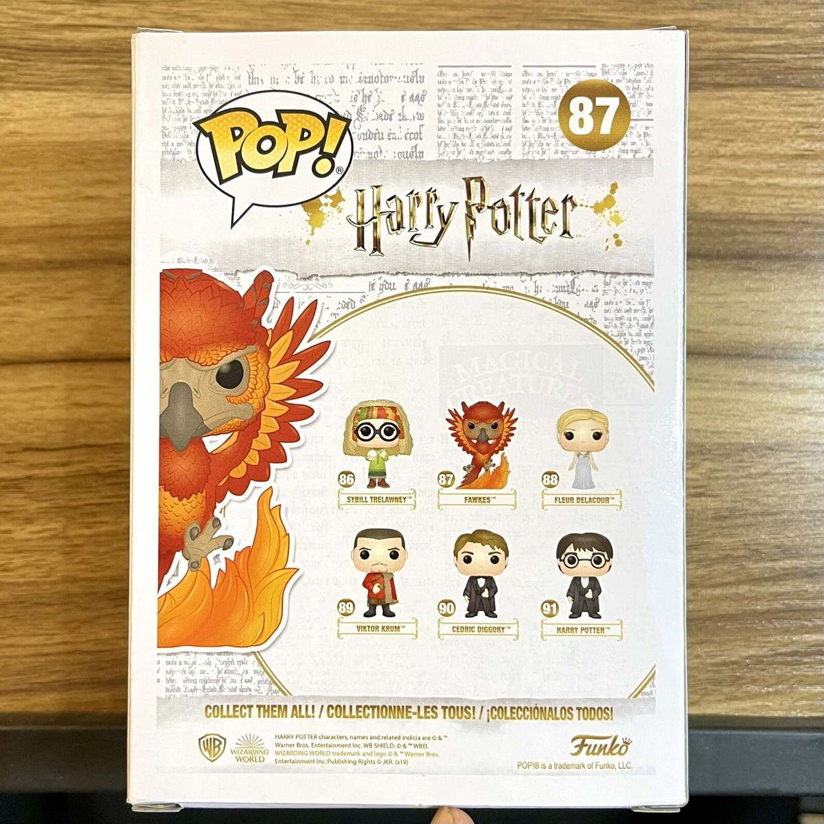Harry Potter Fawkes Funko Pop! #87 Vinyl Figure Brand New | eBay