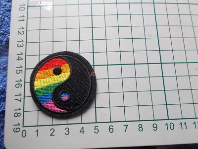Gay Pride Yin And Yang Symbol In Rainbow Pride Flag Colors - Yin
