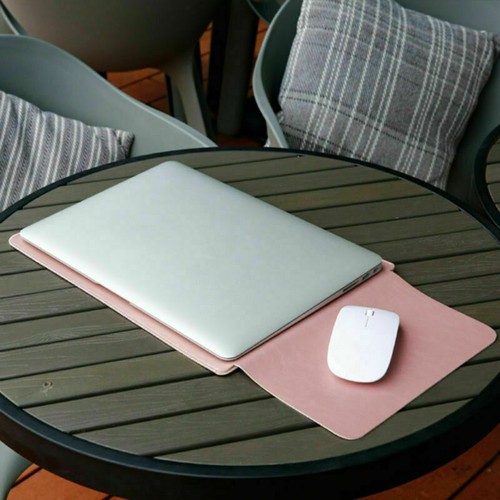 Laptop Sleeve Bag Leather Case Pouch For MacBook Air 11 12 Pro 13 15 NoteBook PC - Afbeelding 29 van 31