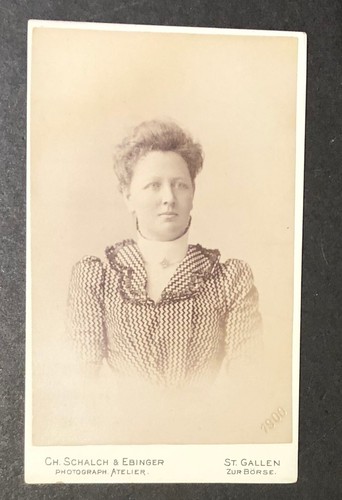 Vintage Victorian Women CDV Photo Photograph - Bild 4 von 4
