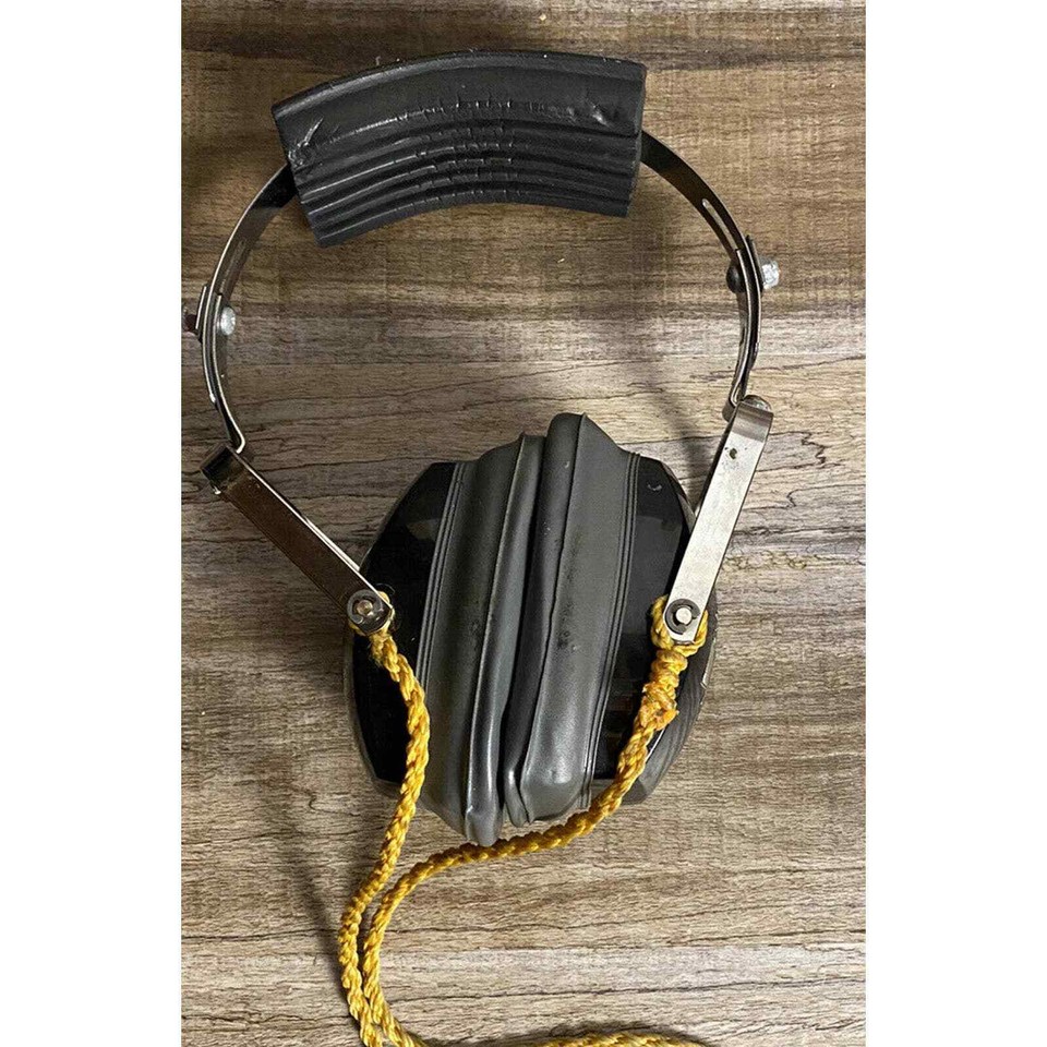 Vintage Silencio Magnum Earmuff Hearing Protector shooting range Black
