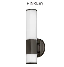 Hinkley Lighting 51150BX Facet 2 Light 14" Tall LED Bathroom Sconce*READ*
