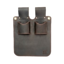 BeaverCraft Heavy Duty 2-In-1 Leather Hatchet Adze Holder Holster With Belt Loop