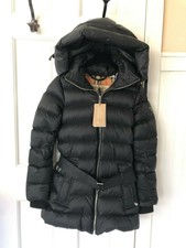 burberry limehouse mid length down puffer coat