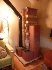 Rocket Mass Heater Castle Build 4"