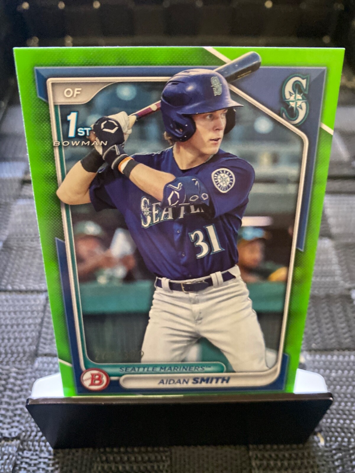 2024 Bowman Prospects Neon Green Border #BP-45 Aidan Smith 267/399