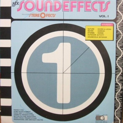 LP SFX Record Soundeffects Vol. 1 STILL SEALED! NEW OVP Gateway Records