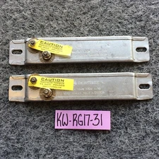 2 Caloritech™ SS Strip Heaters Component Heaters 120V 150 Watts, 8" L  SS1061