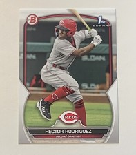 2023 Bowman Hector Rodriguez 1st Bowman RC #BP-95 Cincinnati Reds