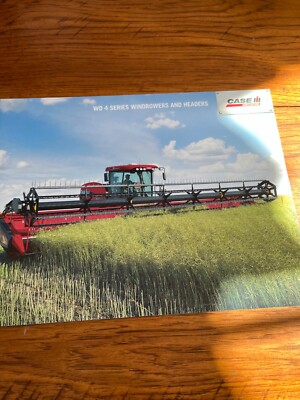 Case International WD 4 Series Windrowers & Headers Brochure FCCA