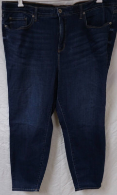 Torrid Premuim Womens 26S Dark Wash Stretch Sky High Skinny Denim Jeans 46x28