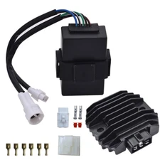 For Kawasaki Bayou 300 KLF300B 1988-1991 CDI Box Voltage Regulator Rectifier Kit