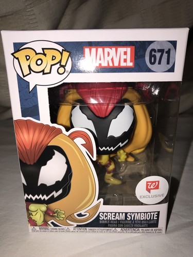 Funko Pop! Marvel Cri Symbiote #671 Walgreens Exclusivité Venom Jour Même Bateau