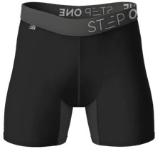 Step One Bamboo Boxer Briefs - Longer -  S/M/L/XL/2XL - Sealed Trusted UK Seller