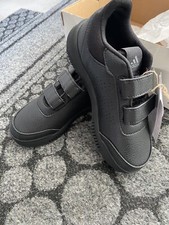 Adidas Kids Boys Tensaur School Shoes Trainers Jr Black Size 13