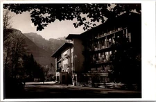 Postcard RPPC 1949 APO 541 Germany Hotel? D114