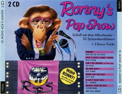 2xCD Spliff, Talk Talk, Kim Wilde a.o. Ronnys Pop Show 16 FATBOX CBS