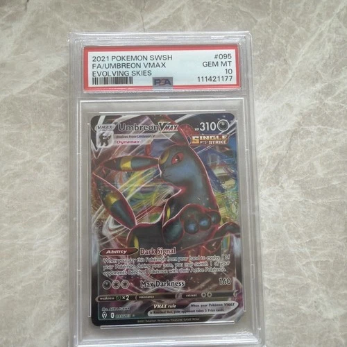 PSA 10 Umbreon VMAX 095/203 Swsh07: Evolving Skies Holo