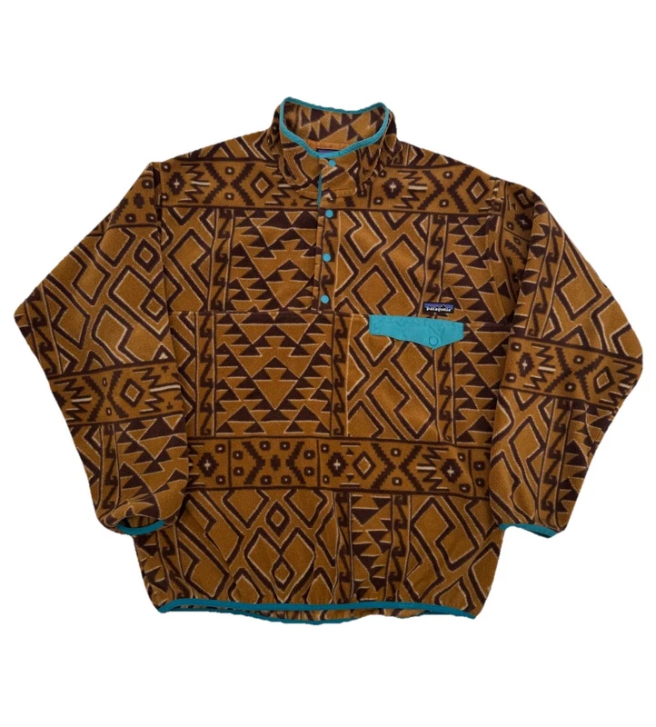 patagonia synchilla snap t fleece pullover montana siete bear aztec sweater