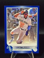 2022 Topps Series 2 ROYAL BLUE Taylor Trammell 364 Mariners Short Print SP