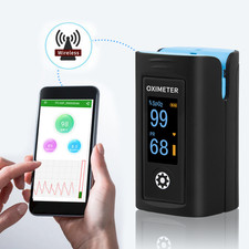 LEPU Medical Fingerpulsoximeter, Vier-Richtungen-Anzeige SpO2 Bluetooth App, CE