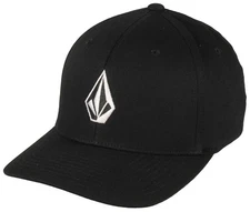 Volcom Full Stone Flexfit Hat - Black - New