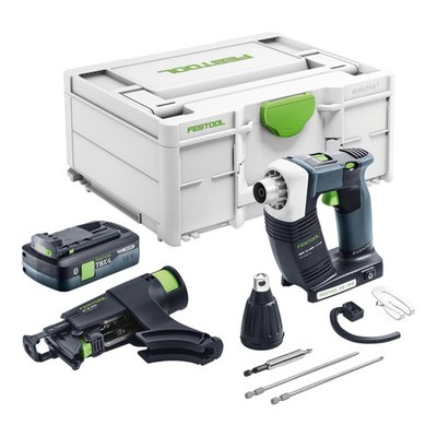 Festool DWC 18-4500 Basic Bauschrauber 18 V 14 Nm + 1x Akku 4,0 Ah + Systainer