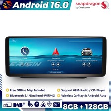 Qualcomm 128GB Android 16 Car Stereo SatNav Mercedes Benz E Class W207 C207 A207