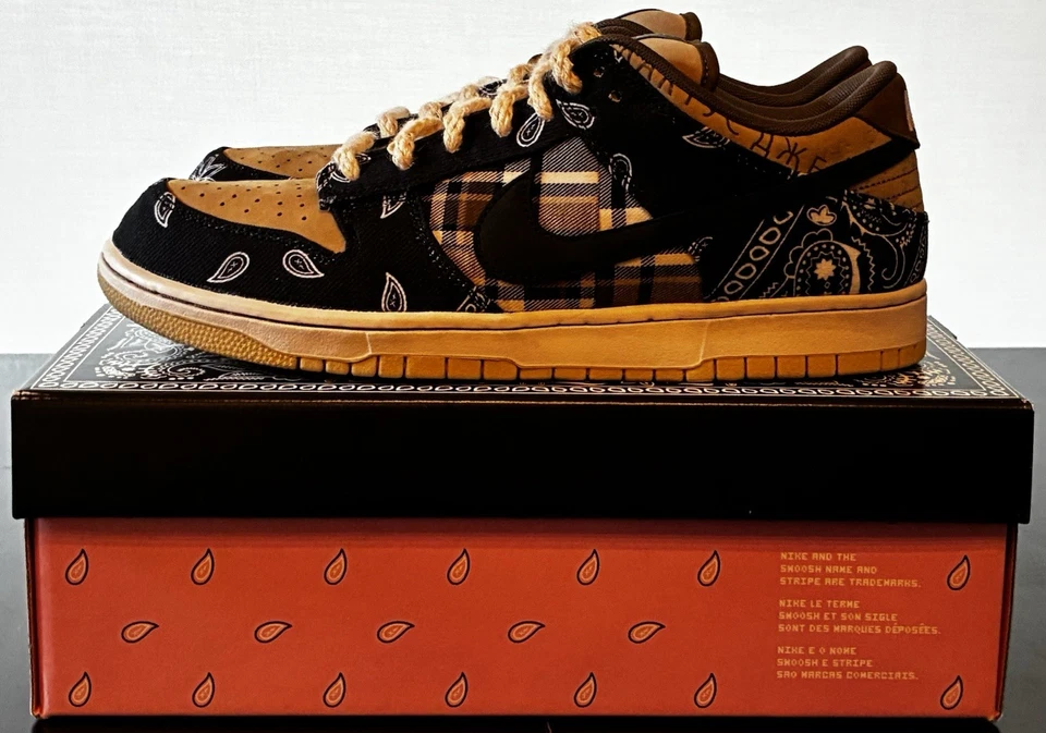 Travis Scott x Nike SB Dunk PRM QS Low Cactus Jack - Special Box - Size 11M - Image 3 of 4