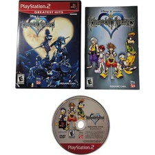 Kingdom Hearts (Sony PlayStation 2, 2002) Greatest Hits Disney Square-Enix Retro