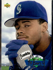 1993 Upper Deck Baseball Ken Griffey Jr. On Deck Gold Signature Card # D13