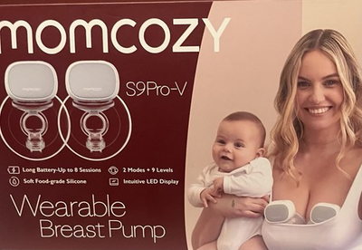 #ad Momcozy S9Pro V Wearable Breast Pump White New Open Box extra storage bags $69.99