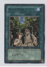Snake Rain 1st Ed. YuGiOh Tactical Evolution #TAEV-EN052 2007