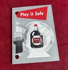 1960s Coca-Cola Syrup Accordion Fold Booklet Rare!