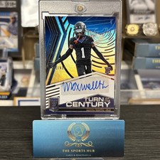 2025 Donruss Elite MAXWELL HAIRSTON Turn of the Century Rookie Auto #/499 BILLS