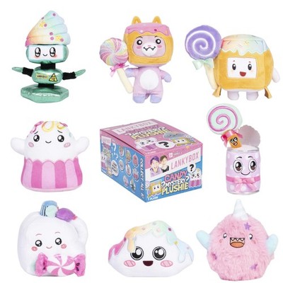 LankyBox Mystery Plush, Candy Collection, Collectible Blind Box Mini Plush, Offi