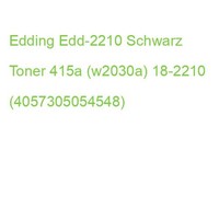 Edding Edd-2210 Schwarz Toner Kompatibel Zu Hp 415A (W2030A) 18-2210 (4057305054