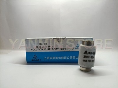 50X RL1-60A ceramic fuse tube spiral fuse 380V fuse core 20A30A40A50A60A 19 *mz