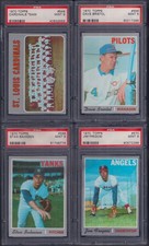 PSA 9 1970 Topps #570 Jim Fregosi California Angels 1-CARD ONLY