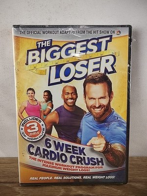 The Biggest Loser 6 Week Cardio Crush DVD Widescreen Fitness Beginner Senior NEW