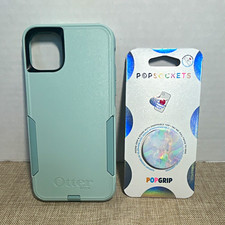 OtterBox Bundle Commuter Case for iPhone 11 Pro Max Mint Way PopGrip Opal