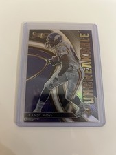 2020 Panini Select Unbreakable Prizm Randy Moss #U9 Minnesota Vikings