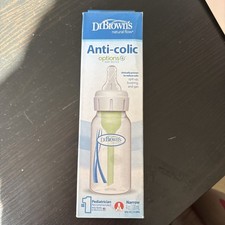 Dr. Brown's Natural Flow Anti-Colic Options Narrow Baby Bottle, 4oz