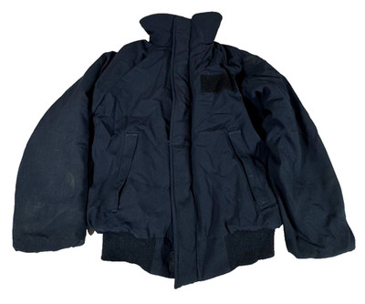 USN US Navy Shipboard Cold Weather Flame Resistant Jacket Size Small