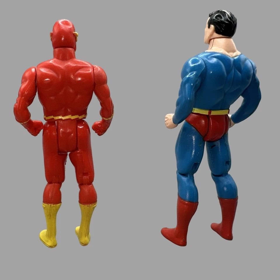 Kenner Super Powers 1984 Flash & Superman Lote de 2 Figuras Originales DC De Colección Foto 4 de 4